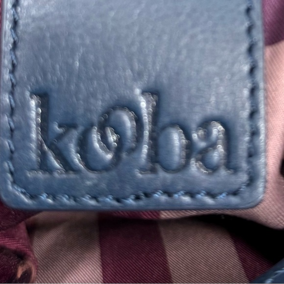 Kooba Blue Leather Bag - Picture 5 of 10